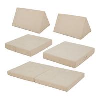 SPIELSOFA Norhulta - Beige, Textil (120/46/66cm) - [en.casa]