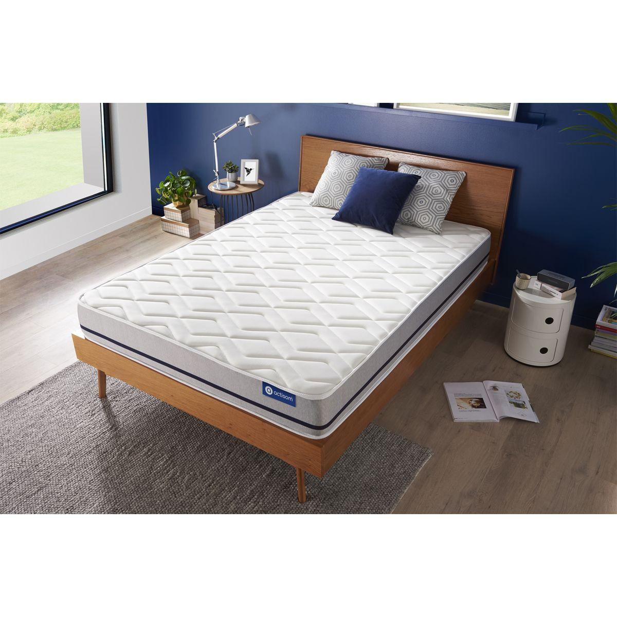 MATRATZE Actiflex soft Taschenfederkern 80 x 200 cm h2 - Weiß, Textil (80/200cm) - ACTISOM