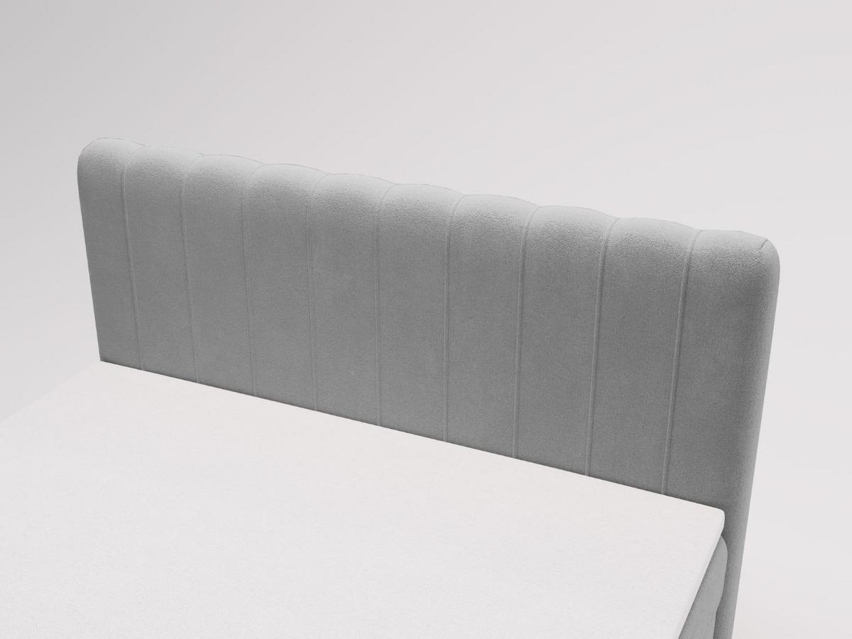BOXBETT Osteno 140x200 Grau - Grau, Holz/Textil (140/200cm) - Graingold