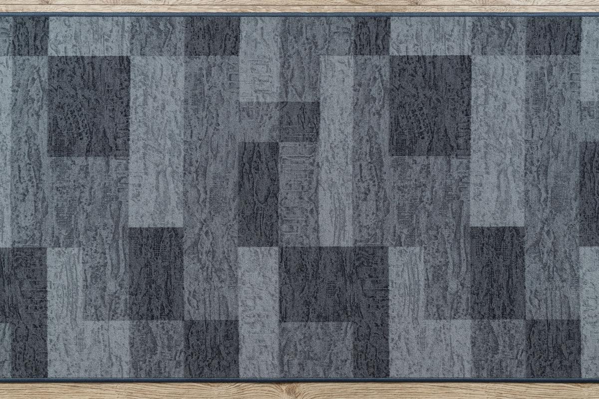 LÄUFER Antirutsch ICONA 80/130 cm - Grau, Textil (80/130cm) - rugsX
