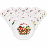 PIZZATELLER Napoli bunt ø 30,5 cm 30er Set - Multicolor, Keramik (30.5cm) - Van Well