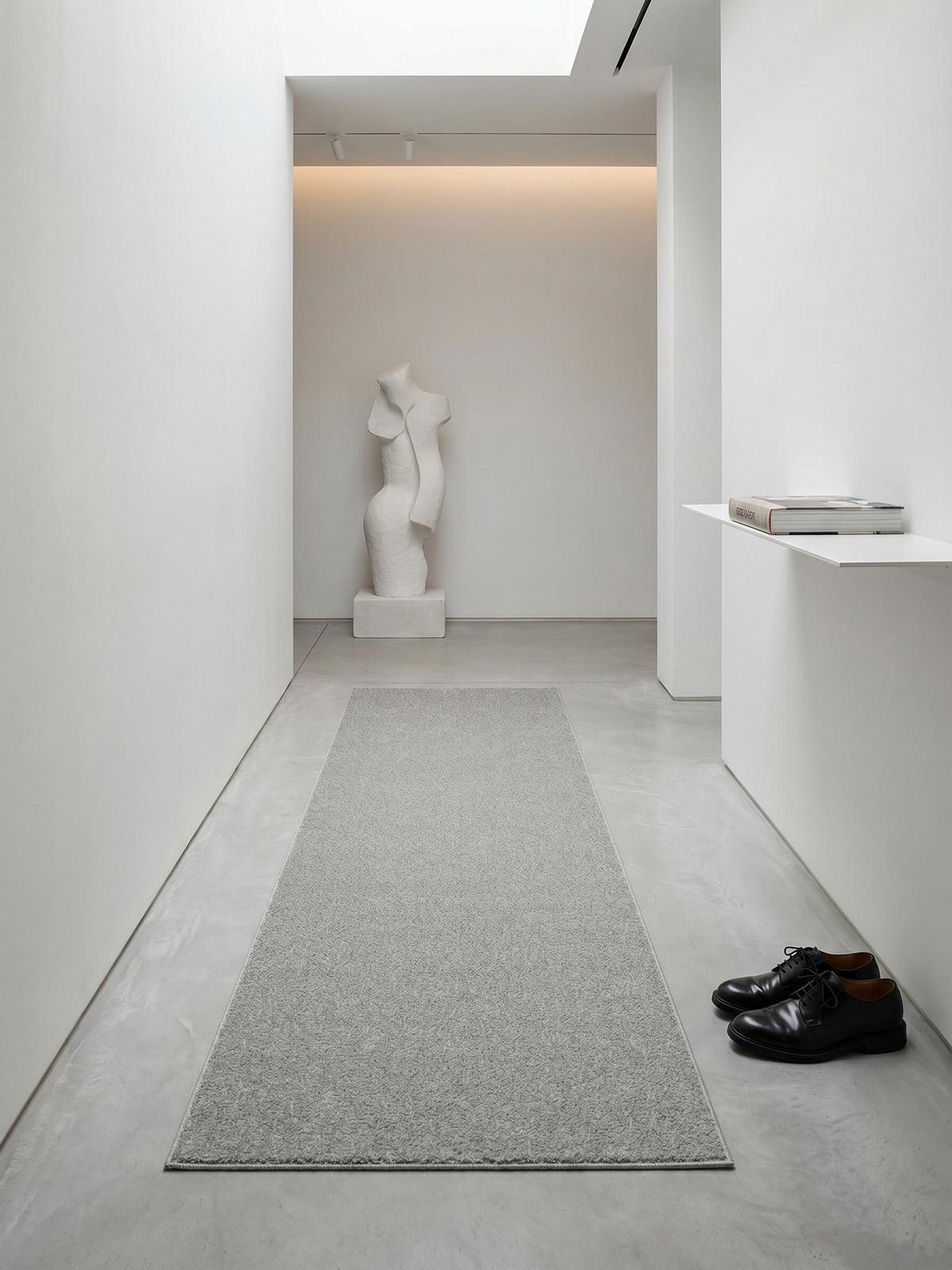 TEPPICH Kurzflor MAIN in Creme, einfarbig, 60 x 100 cm - Beige, Textil (100/60cm) - KADIMA DESIGN
