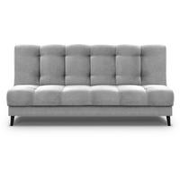 3-SITZER Schlafsofa Nancy hellgrau - Hellgrau, Holz/Textil (220/89/93cm) - Beautysofa