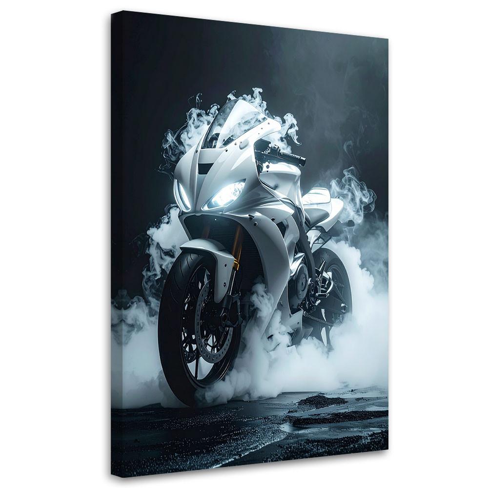 LEINWANDBILD Kraftfahrzeuge 70x100cm - Weiß, Textil (70/100cm) - Feeby