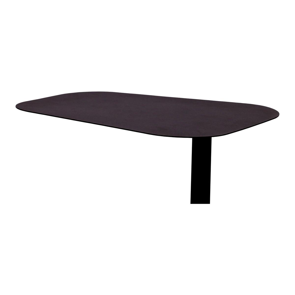 BEISTELLTISCH Nastätten - Schwarz, Metall (38/50/50cm) - [en.casa]