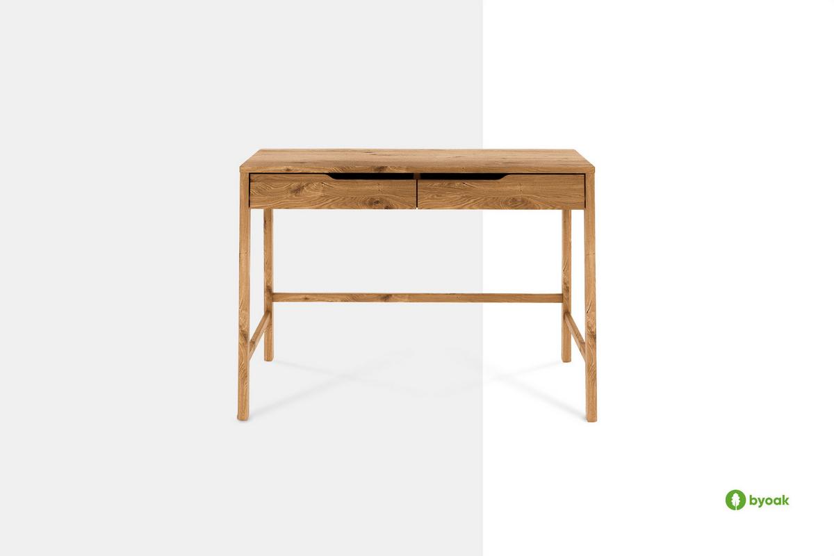 SCHREIBTISCH PAUL Kernbuche - Kernbuche, Holz (57/110/77cm) - byoak