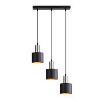 PENDELLEUCHTE Kaelthira 40/12/173.5 cm - Schwarz, Metall (40/12/173.5cm) - ZMH