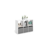 BÜCHERREGAL Loni - Weiß, Holzwerkstoff (120/80/38cm) - RAUMHIRSCH FURNITURE