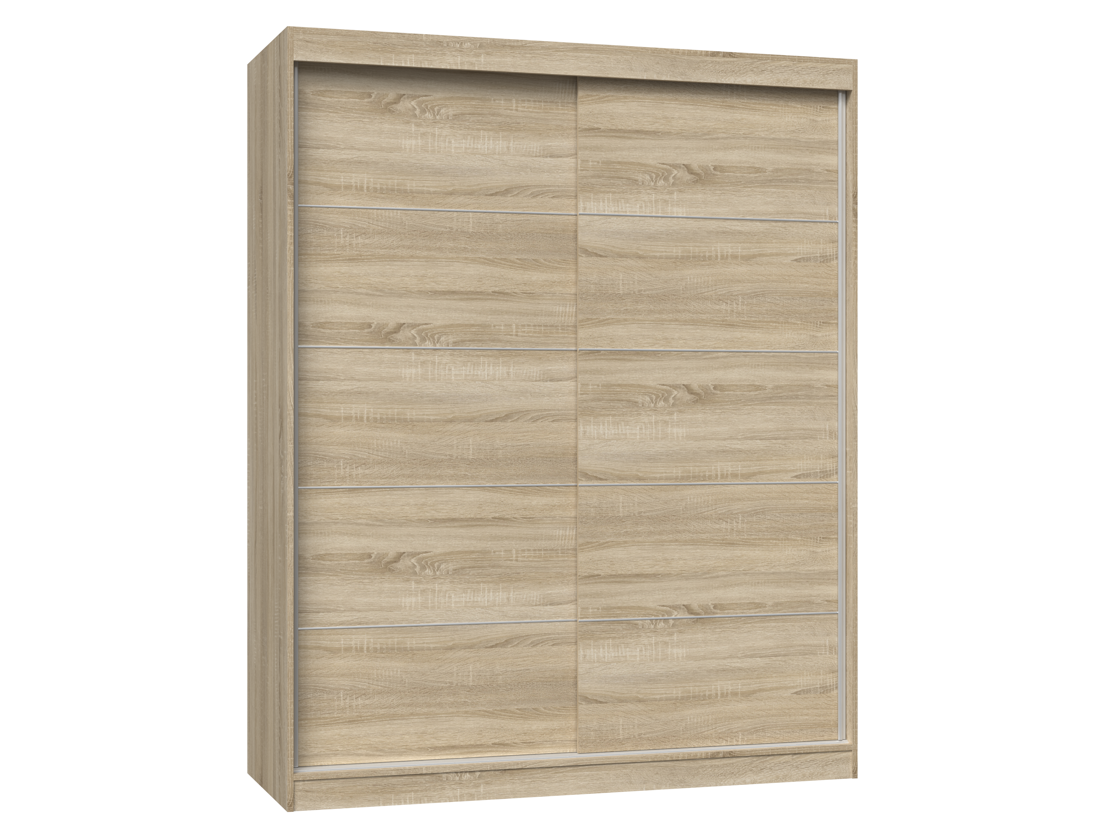 KLEIDERSCHRANK Sonoma 160/200/61 - Sonoma Eiche, Holzwerkstoff (160/200/61cm) - RAUMHIRSCH FURNITURE