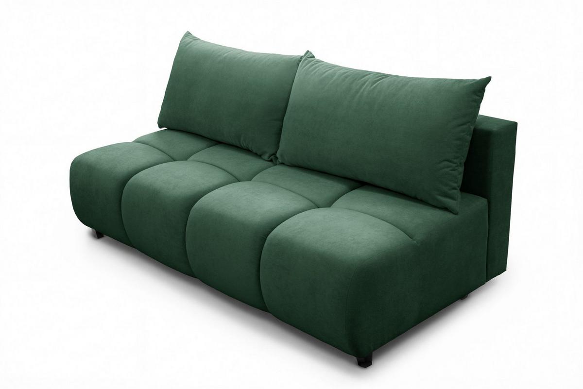 SCHLAFSOFA Xenio Mit Schlaffunktion - Grün, Holzwerkstoff/Textil (196/103/100cm) - Fun Möbel