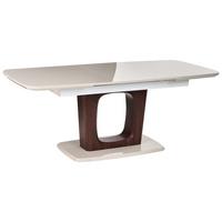 ESSTISCH ausziehbar Hellbeige 160-200/90 cm Berrigan - Beige, Holzwerkstoff (160/90/76cm) - Beliani