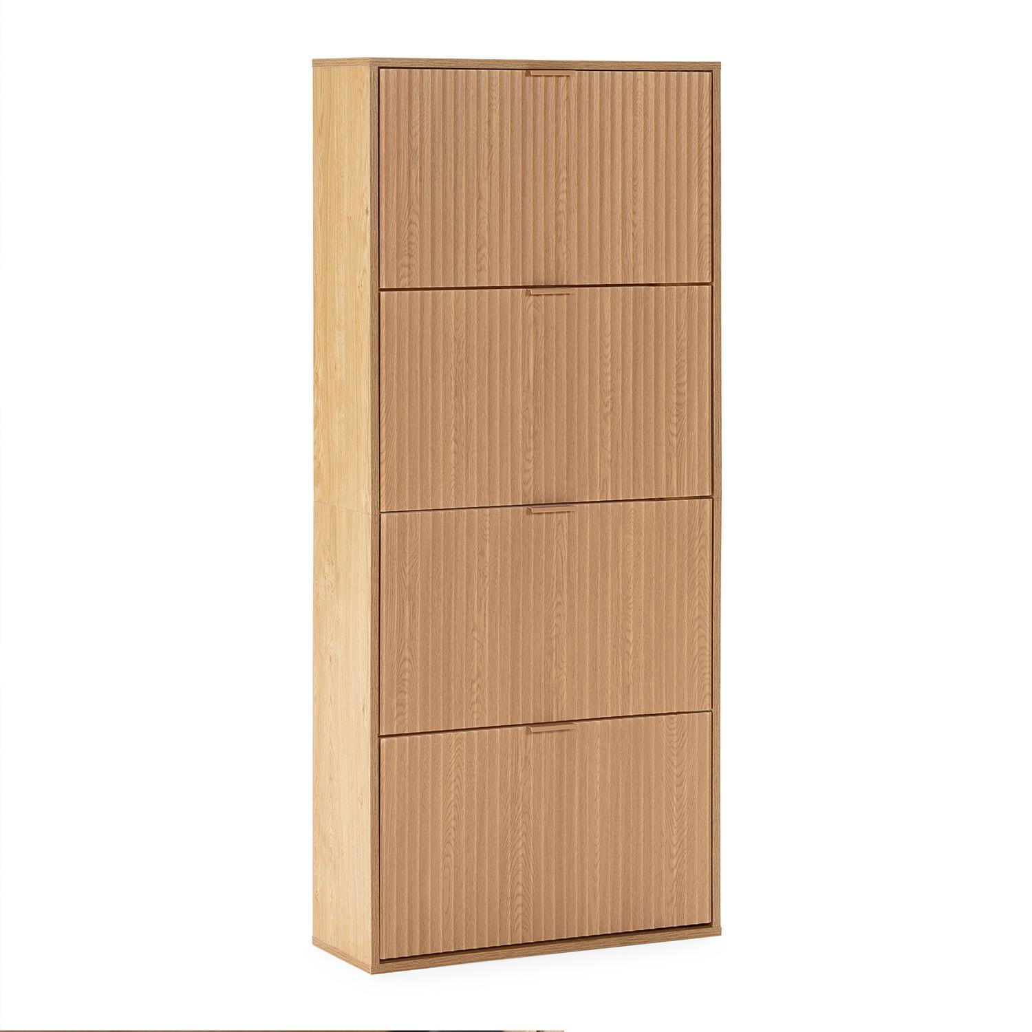 SCHUHRANK Lluvia, Eichenfarben - Honigeiche, Holzwerkstoff (66/150/24cm) - VS Venta-stock