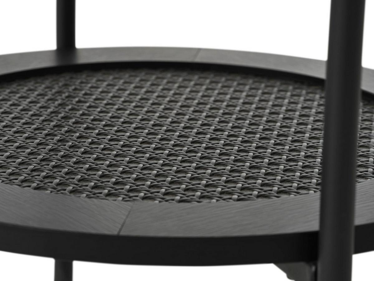 BEISTELLTISCH Mogest 50 cm - Dunkelbraun, Holzwerkstoff/Metall (50/50/50cm) - Selsey
