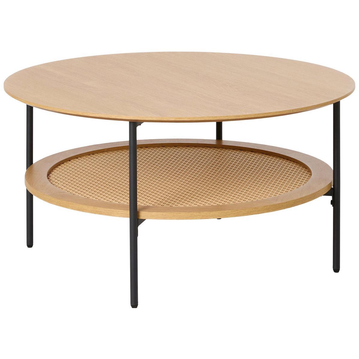 COUCHTISCH Mogest 80 cm - Beige, Holzwerkstoff/Metall (80/80/40cm) - Selsey