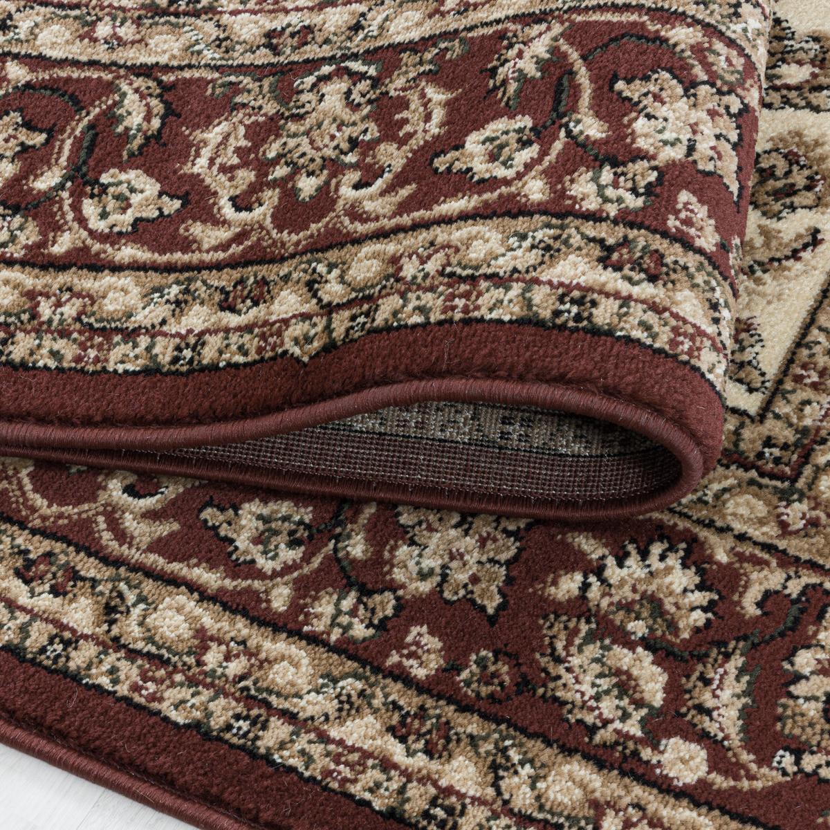 TEPPICH Kurzflor GEISLER in Creme, orientalisch, 80 x 150 cm - Beige, Textil (150/80cm) - KADIMA DESIGN