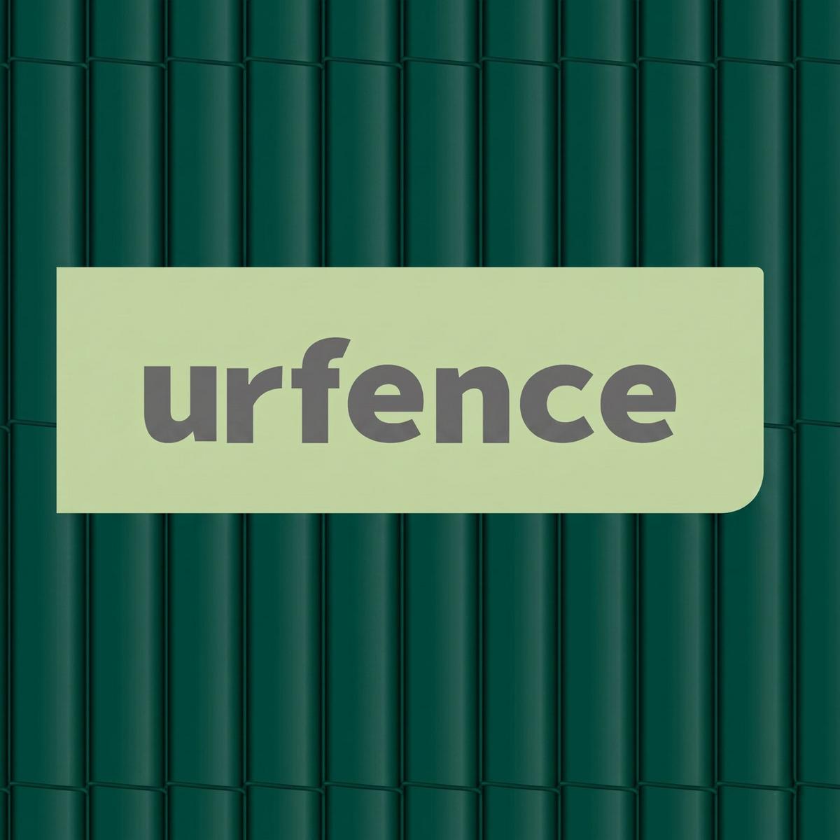 SICHTSCHUTZZAUN Balkon 100/600 cm PVC - Grün, Kunststoff (0.9/100cm) - urfence
