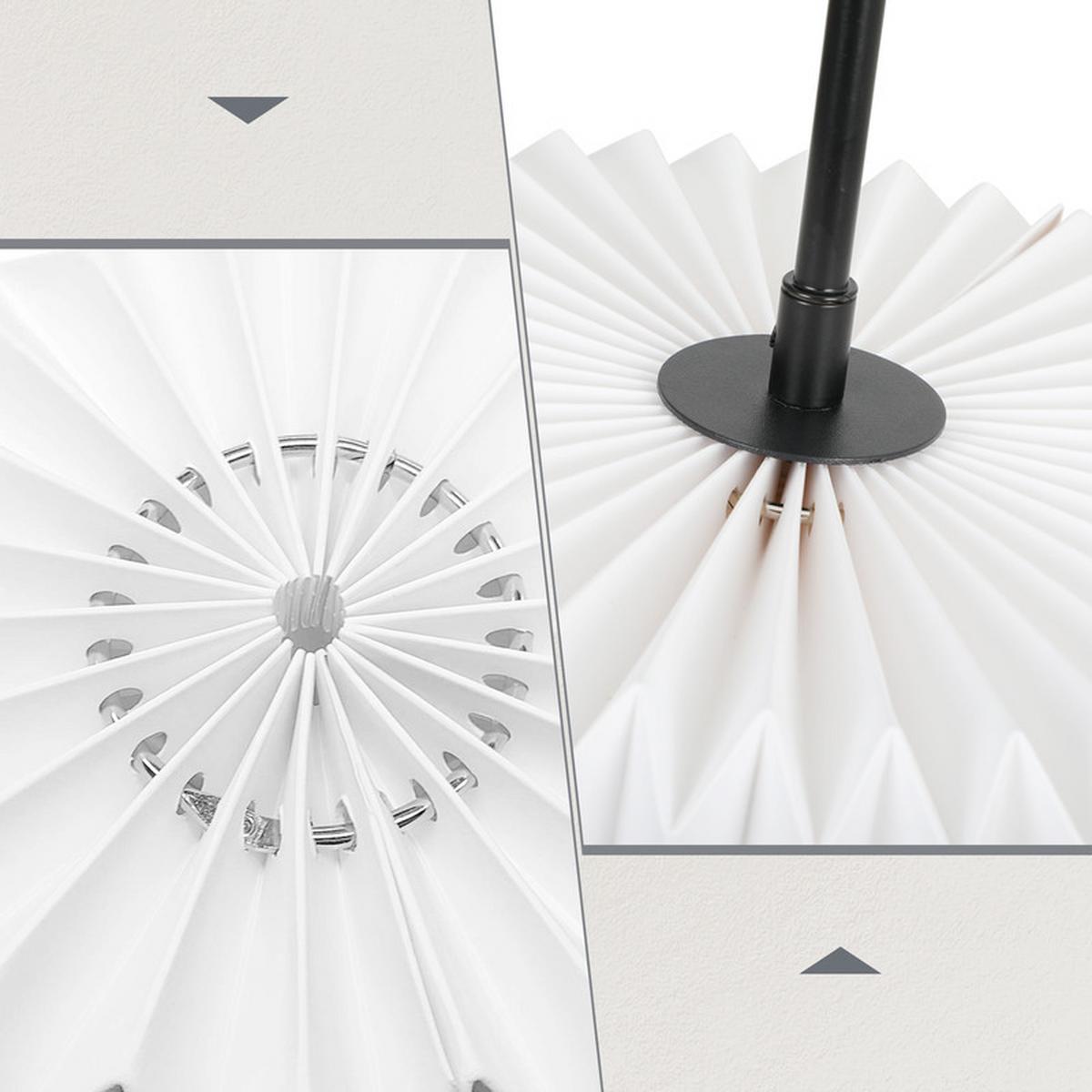 PENDELLEUCHTE Feuchtwangen II 24/24/152cm - Weiß, Metall (24/24/152cm) - Nettlife