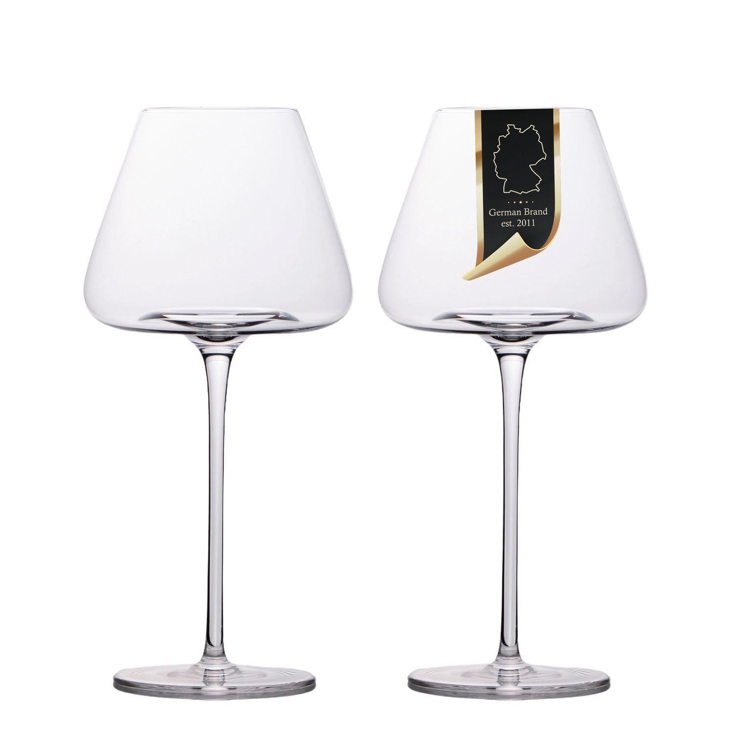 WEINGLÄSER 600 ml (2er Set) - Transparent, Glas (0.6L) - Intirilife