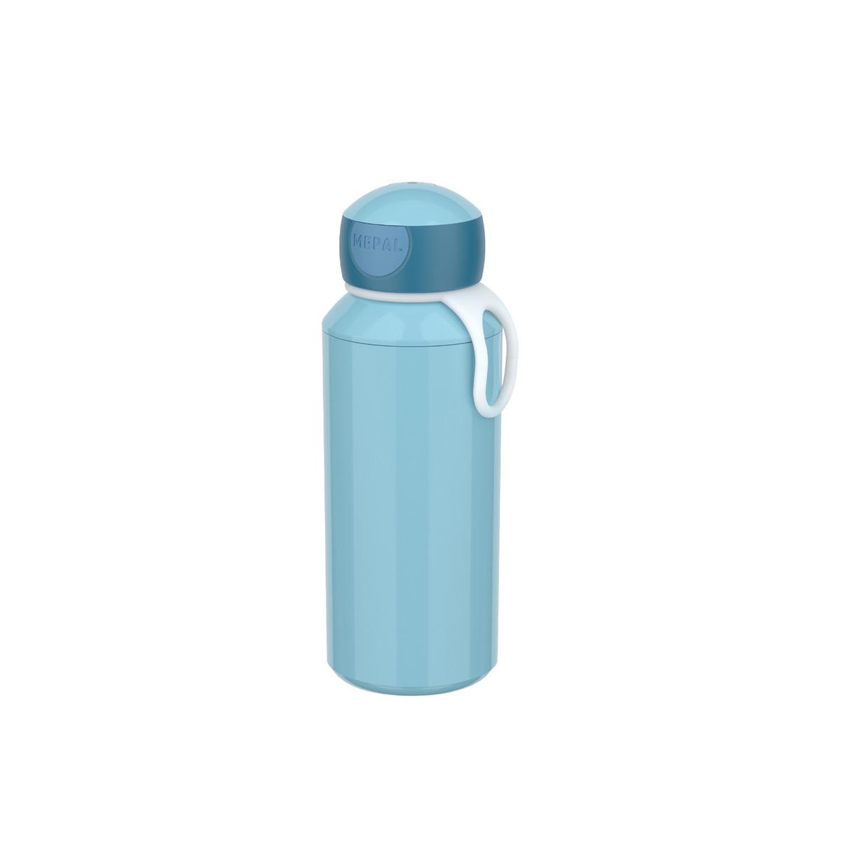 POP-UP TRINKFLASCHE Campus (2025) Cool Blue 400 ml - Blau/Hellblau, Kunststoff (0.4L) - Mepal