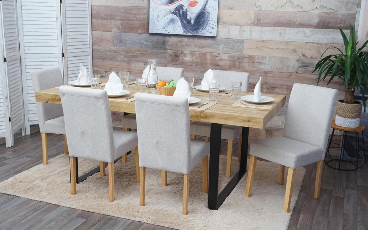 ESSZIMMERSTUHL Beige, Braun 2er-Set - Beige/Braun, Textil (43/90/56cm) - MCW