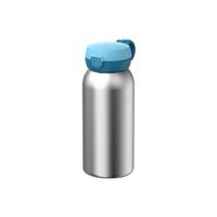 ISOLIERFLASCHE MIT KLAPPDECKEL Campus Cool Blue 500 ml - Blau, Kunststoff/Metall (0.5L) - Mepal