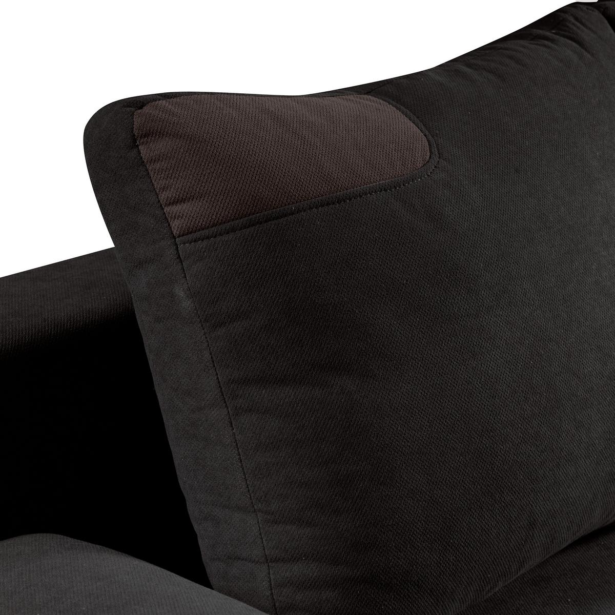 SCHLAFSOFA Bento 3-Sitzer mit Schlaffunktion, Braun - Braun, Textil (200/93/98cm) - Beautysofa