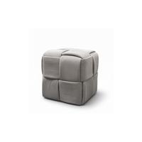 HOCKER CUBETTO 38/38/38 cm Grau - Grau, Textil (38/38/38cm) - Lookway