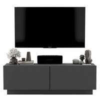TV-SCHRANK Enjoy Grau matt Loft 120 cm - Grau, Holzwerkstoff (120/37/35cm) - Meble Lindner