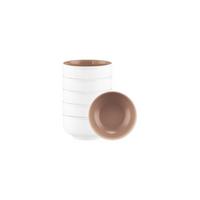 DIPSCHALEN Sento Home Pure Colors Cocoa Brown ø 8,6 cm 6er Set - Hellbraun, Keramik (8.6cm) - Seltmann Weiden