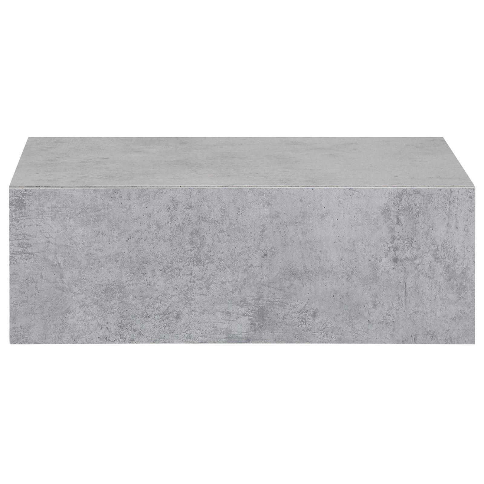 HÄNGENDER NACHTTISCH ANNE - Hellgrau, Holzwerkstoff (42/14/30cm) - CARO-Möbel