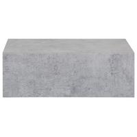 HÄNGENDER NACHTTISCH ANNE - Hellgrau, Holzwerkstoff (42/14/30cm) - CARO-Möbel