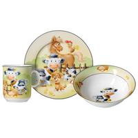 KINDERGESCHIRR Hoftiere bunt - Multicolor, Keramik (2/2/2cm) - Ritzenhoff Breker