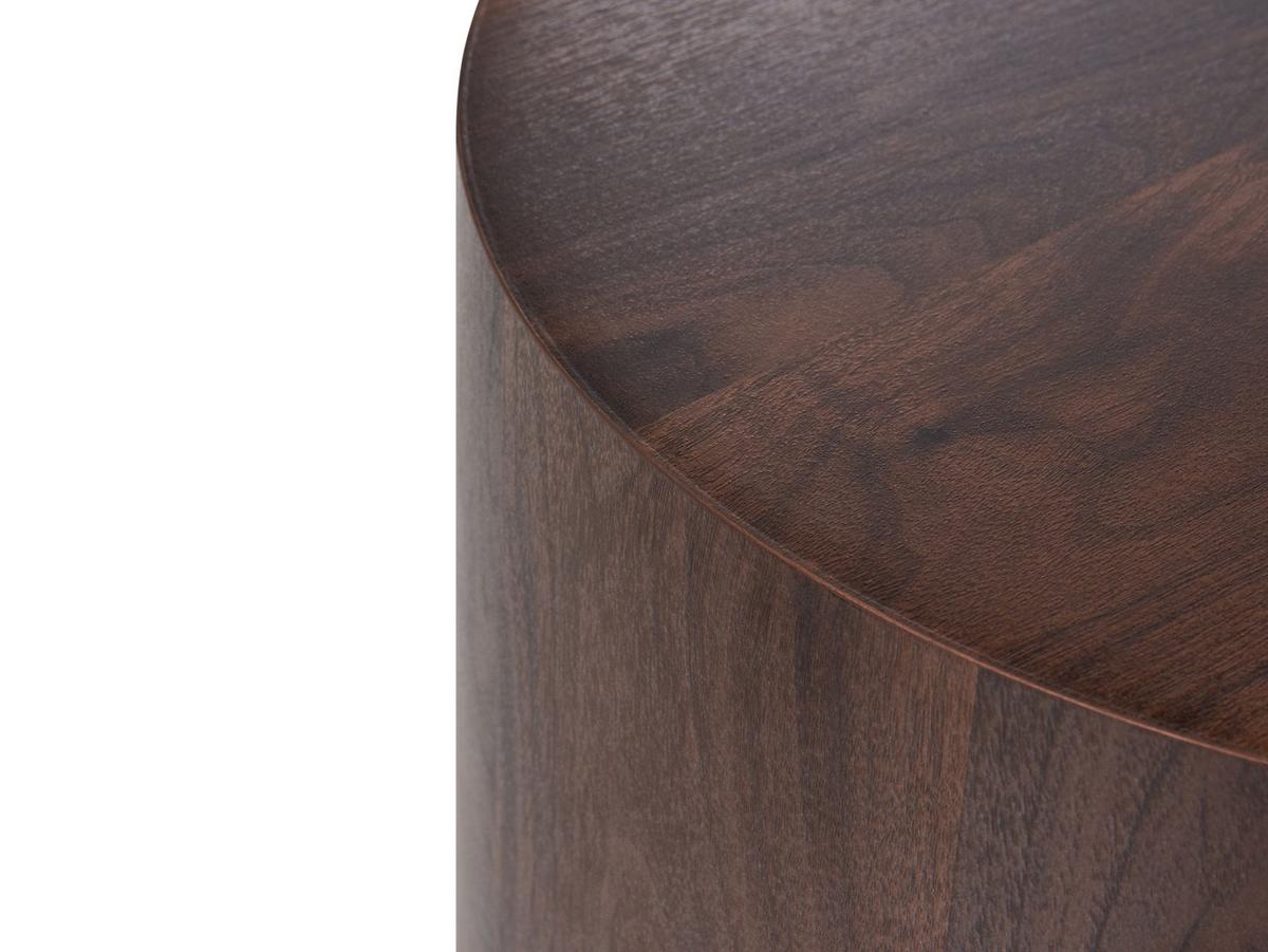 COUCHTISCH 2er-Set Dunkelbraun - Dunkelbraun, Holzwerkstoff (48/48/38cm) - Beliani
