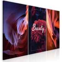 KUNSTDRUCK Bunt 60/30 cm - Multicolor, Textil (60/30cm) - KUNSTLOFT
