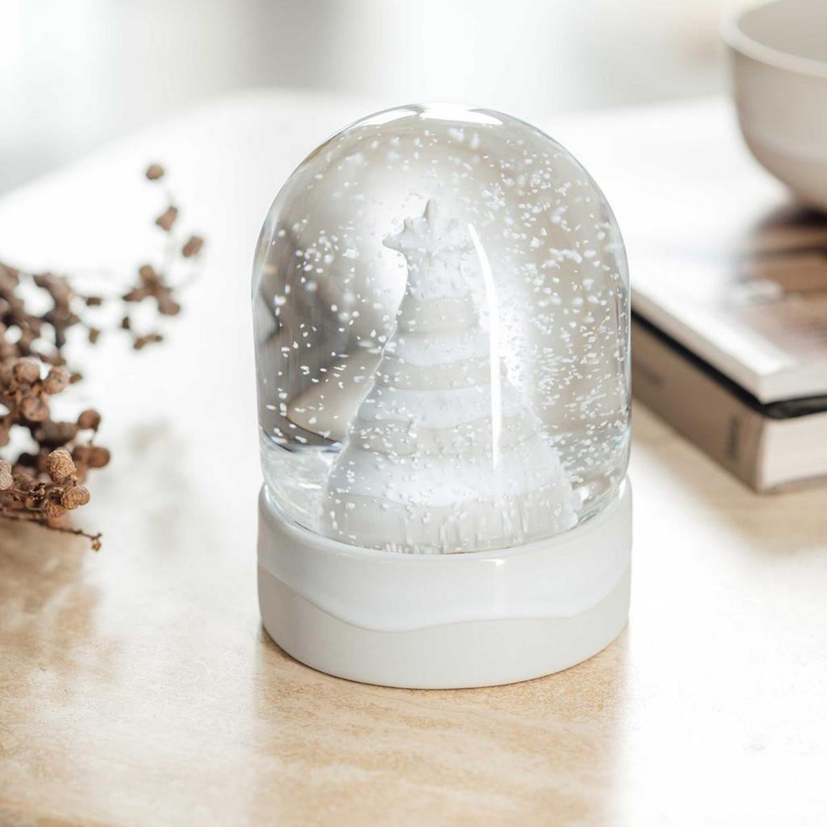 SCHNEEKUGEL Winter Glow beige ø 11 cm - Beige, Keramik (11/12.9/11cm) - like.Villeroy & Boch