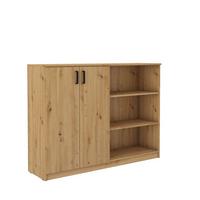 SIDEBOARD MALTESA 160/117/44 cm mit 2 Türen Eiche Artisan - Eiche Artisan, Holzwerkstoff (160/117/44cm) - MASSENO