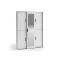 GARDEROBENSCHRANK BENVENO 150/21040 Modern Garderobenschrank Weiß - Weiß, Holzwerkstoff (150/210/40cm) - MASSENO