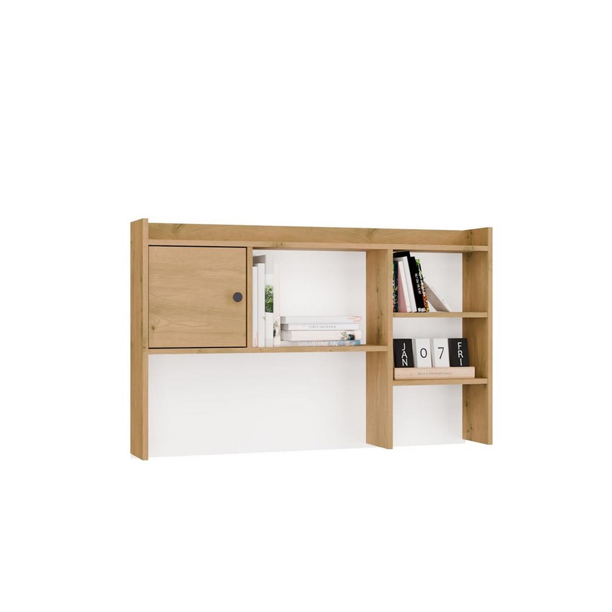 REGAL-SCHREIBTISCH Artisan Eiche 114/70/18 - Eiche Artisan, Holzwerkstoff (90/50/70cm) - RAUMHIRSCH FURNITURE