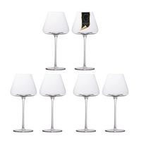 WEINGLÄSER 600 ml (6er Set) - Transparent, Glas (0.6L) - Intirilife