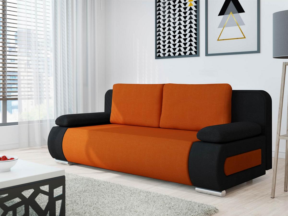 SCHLAFSOFA Emma - Braun, Holz/Kunststoff (200/77/92cm) - MIRJAN24