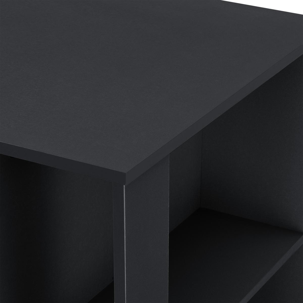 BARTISCH Danderyd - Schwarz, Holzwerkstoff (60/120/105.5cm) - [en.casa]