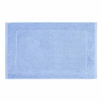 BADEMATTE Imperial 50/80 cm, Baumwolle - Hellblau, Textil (50/80cm) - Homescapes