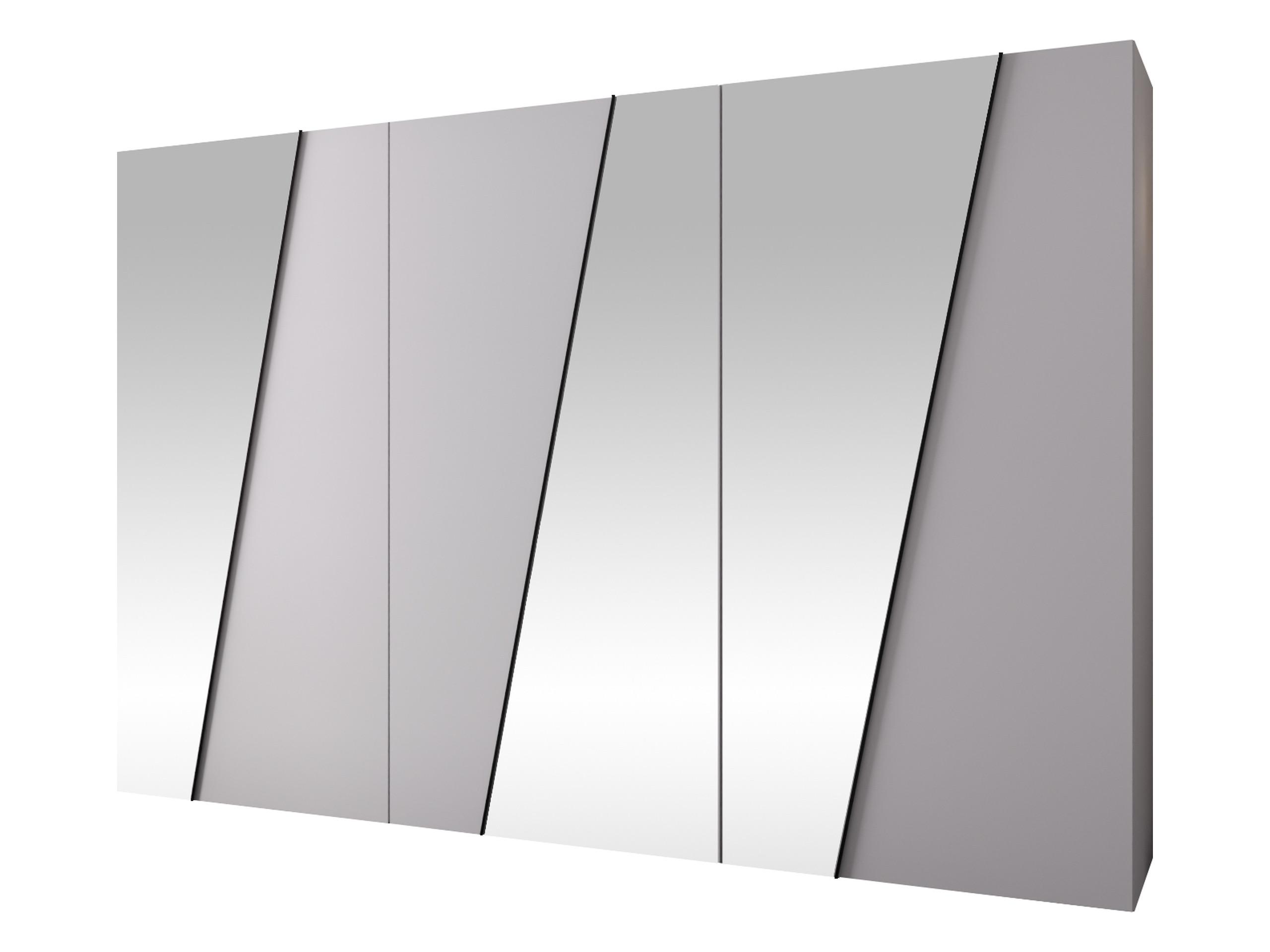 DREHTÜRENSCHRANK Zen 3L 300 cm - Schwarz/Weiß, Holzwerkstoff/Kunststoff (300/202/50cm) - MIRJAN24