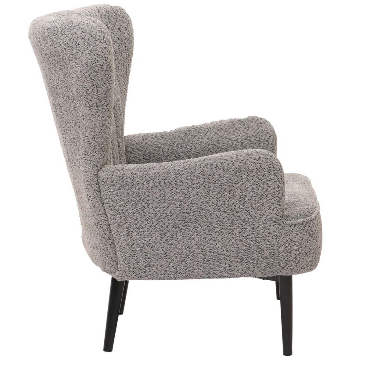 LOUNGE-SESSEL Grau - Grau, Textil (75/80/78cm) - MCW