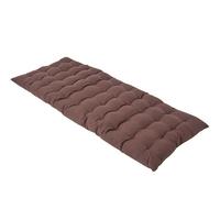 BANKAUFLAGE 2-Sitzer braun 108/42/5 cm - Braun, Textil (108/42/5cm) - Homescapes