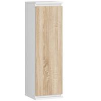 HÄNGESCHRANK Weiß, Eiche Sonoma 99/30/30 - Weiß/Sonoma Eiche, Holzwerkstoff (30/99/30cm) - RAUMHIRSCH FURNITURE