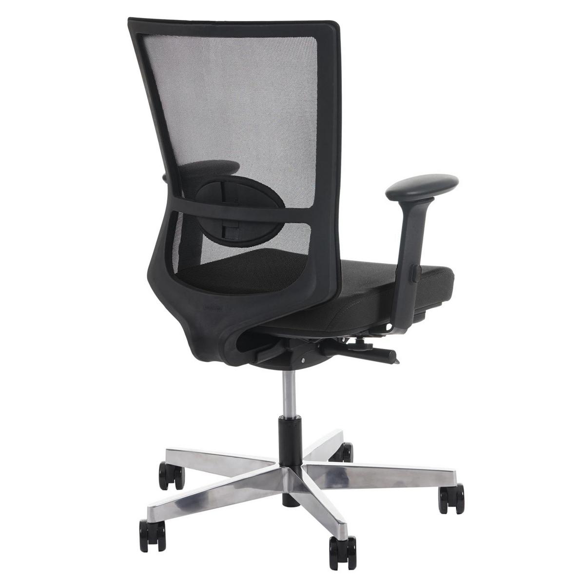 BÜROSTUHL MERRYFAIR Schwarz - Schwarz, Textil (72/106/70cm) - MCW