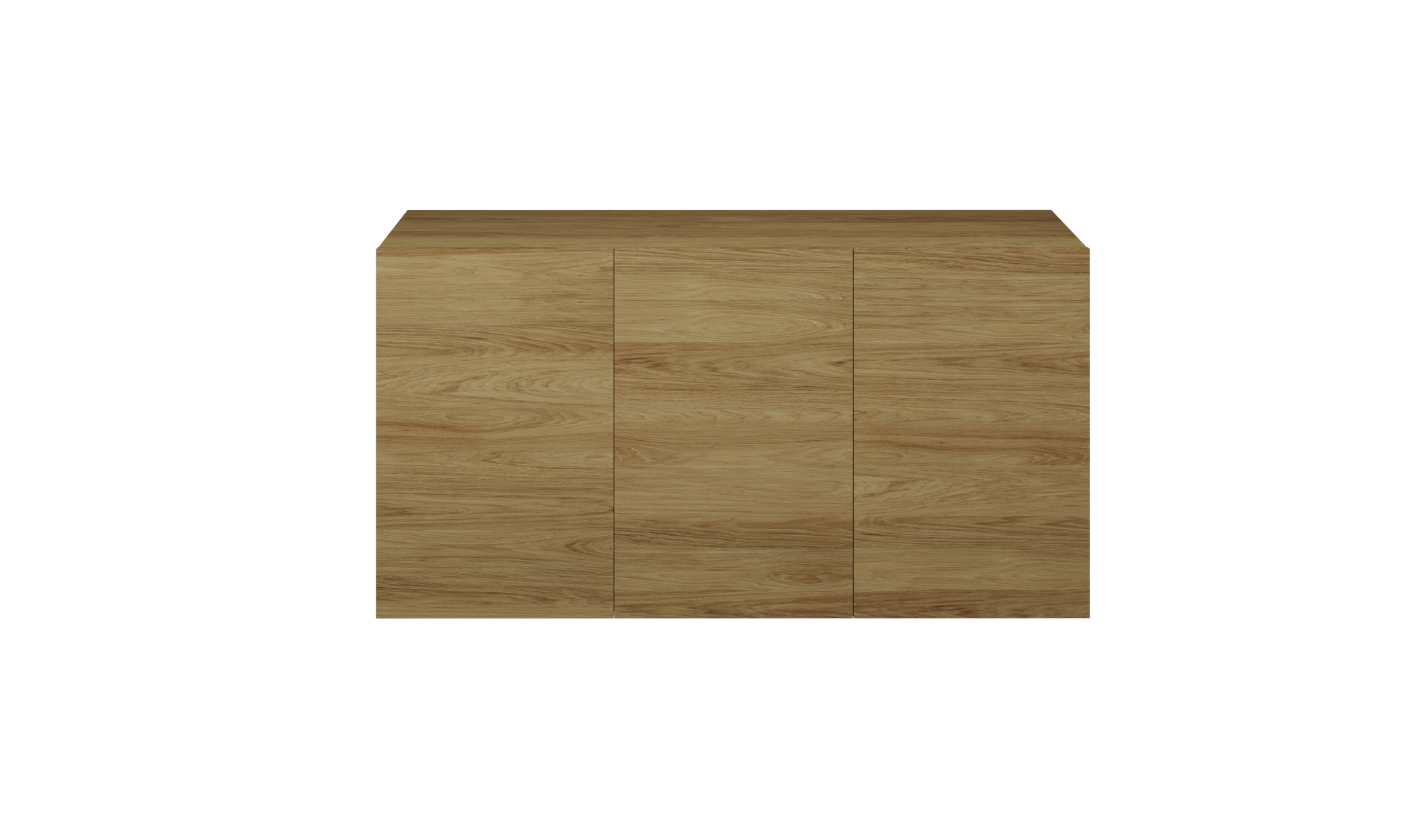 KOMMODE Dallas Hickory 160/60/35 - Eiche Bianco, Holzwerkstoff (160/60/35cm) - RAUMHIRSCH FURNITURE