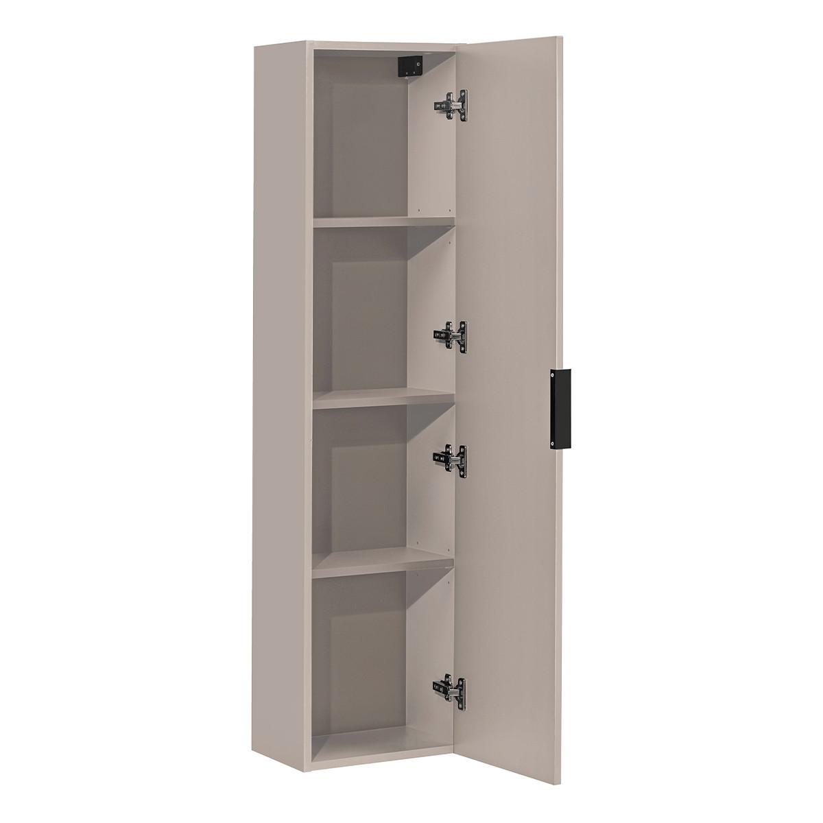 BADMÖBEL 140.8cm Adriel 2er-Set Beige - Beige, Holzwerkstoff (140.8/59/46cm) - Petits-meubles