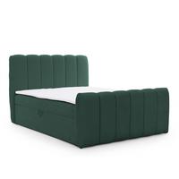 BOXBETT Denis - Grün, Holzwerkstoff/Textil (160/200cm) - Fun Möbel